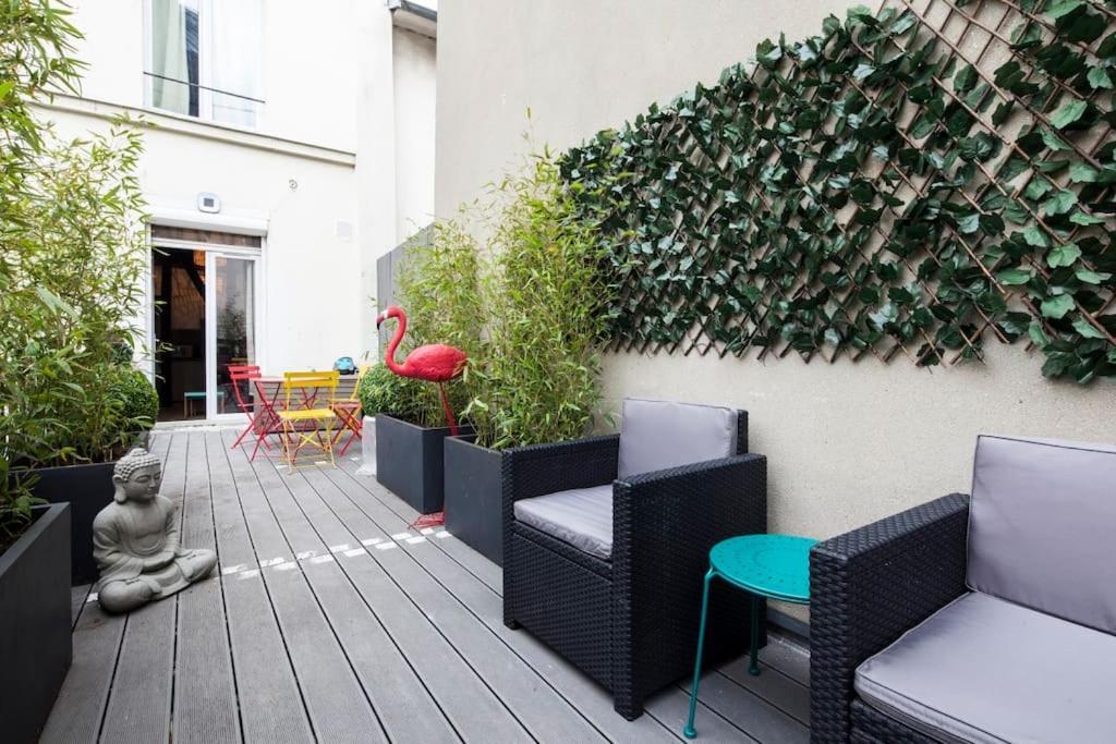 Amazing Terrasse In Center Of Paris公寓 外观 照片