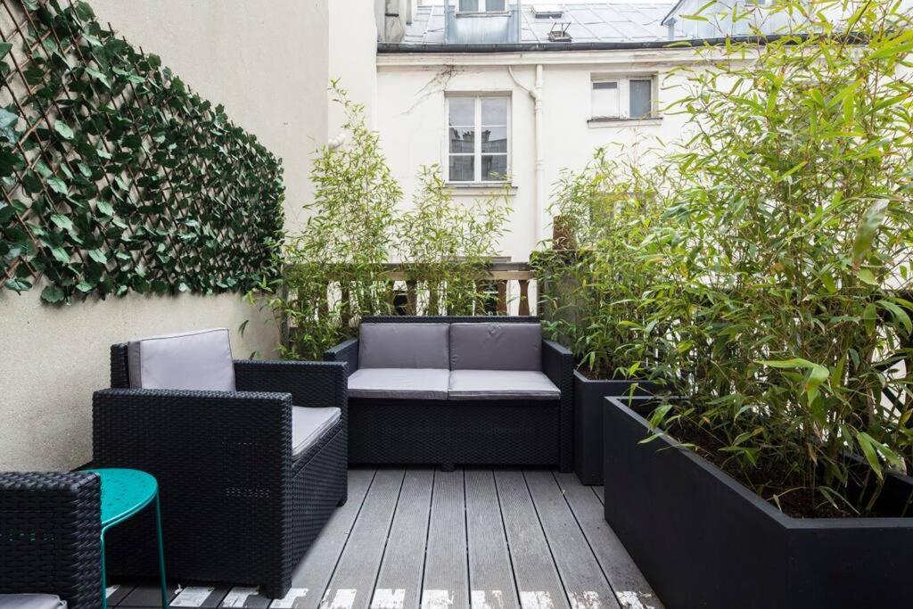 Amazing Terrasse In Center Of Paris公寓 外观 照片